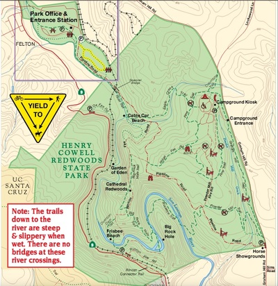 Henry Cowell Redwoods State Park Hikes Dogs Love - Hikes Dogs Love